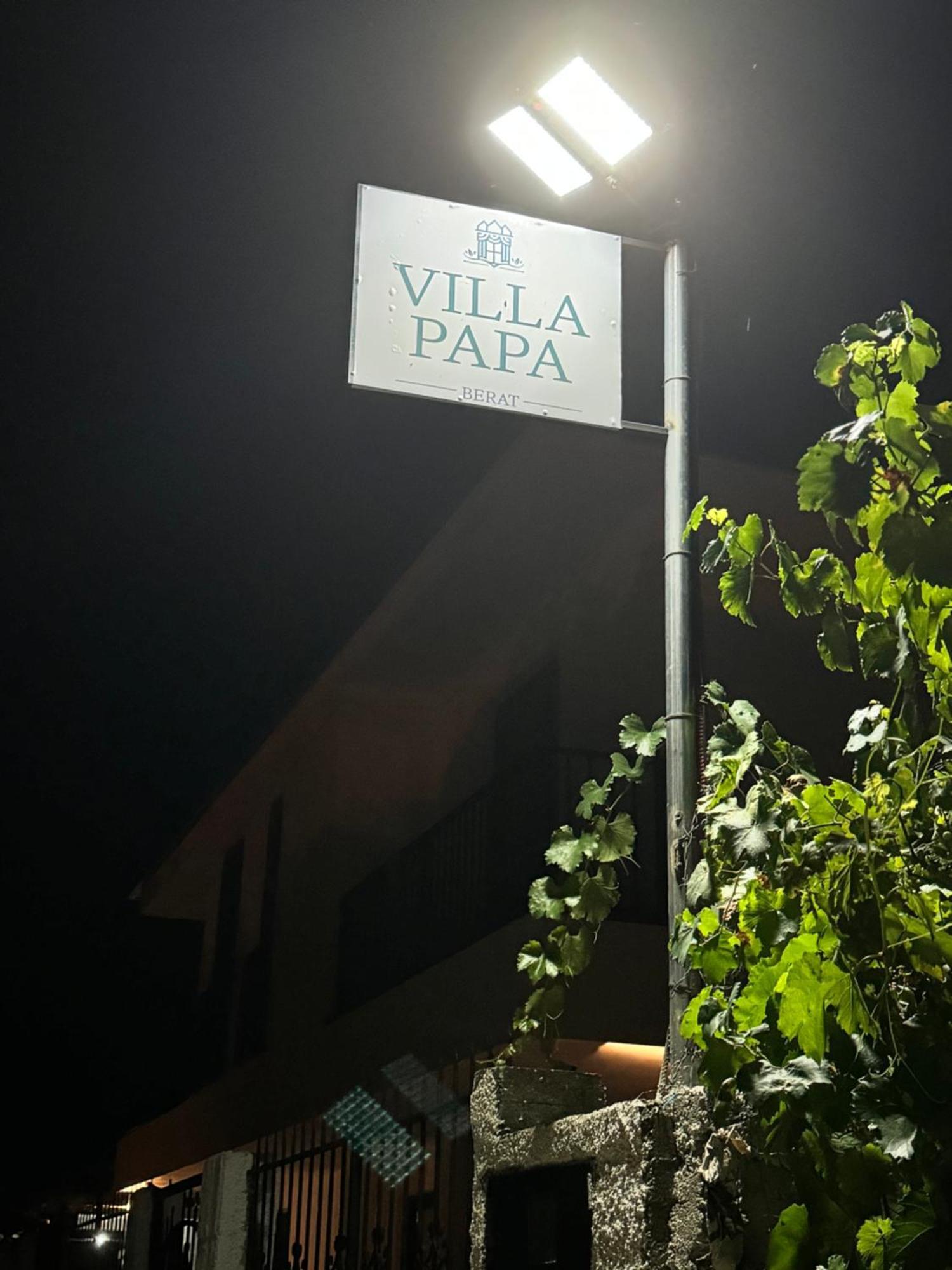 Villa Papa-Берат Екстер'єр фото